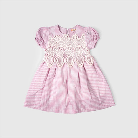 MINIFACE Cotton Candy Dress in Pink