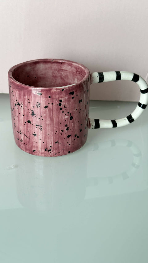 I'm ART Handmade Pink Coffee Cup