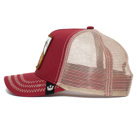 The Goat Trucker Hat Red