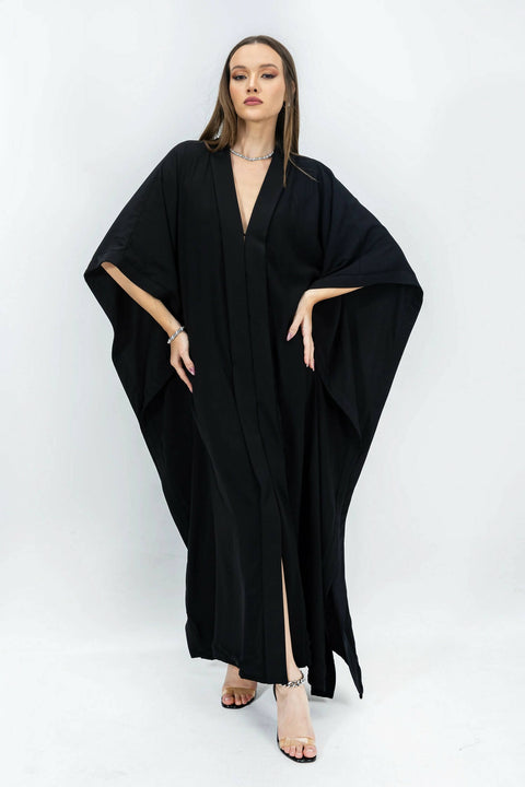 Carmel, Black Kaftan Dress
