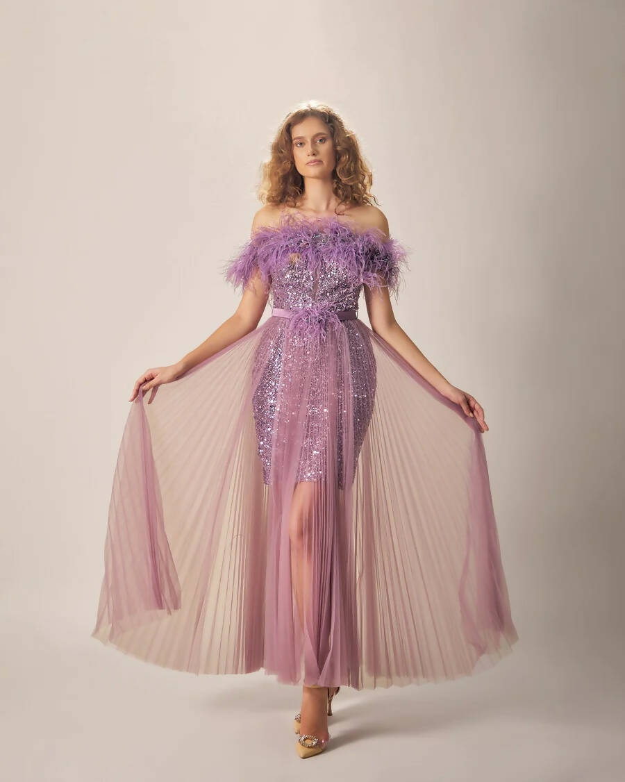 Lavender Meadows Evening Robe – LINK