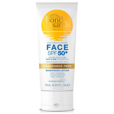 Bondi Sands Sunscreen Lotion For Face SPF50+ - 75ml