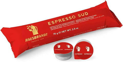 Hausbrandt EPICA ESPRESSO (Red) Roasted ground coffee blend.