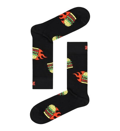 2-Pack Blast Off Burger Socks Gift Set