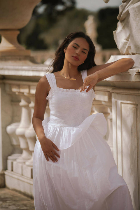 The Summer Solstice Organic Cotton Maxi Dress