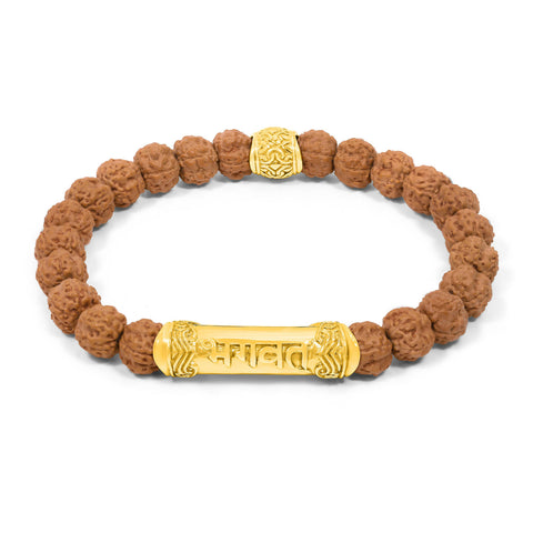 Shivaloka Blessed Rudraksha Mantra Bracelet