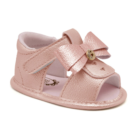 Klin Girl Pink Pearls Sandals