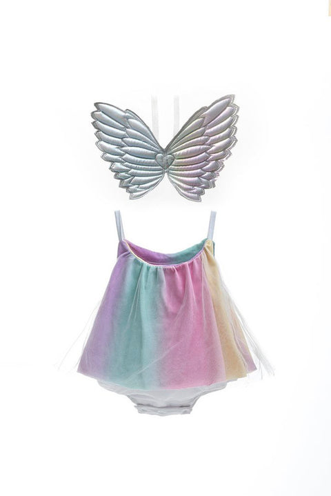 Baby Girls Tutu Romper Dress And Wings