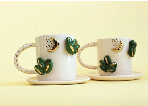 I'm ART Handmade Cactus Coffee Cup