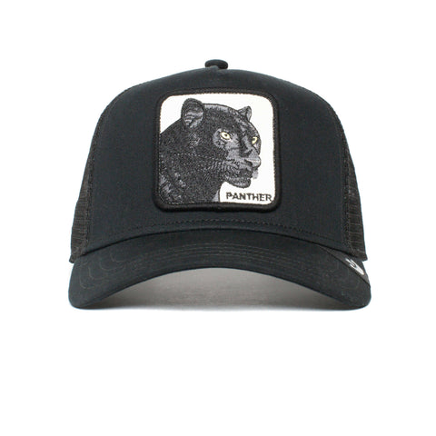 The Panther Trucker Hat Black
