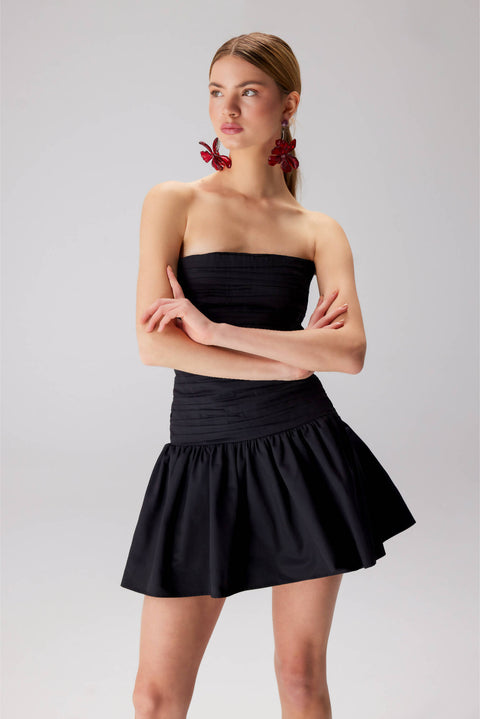 Black Rose Mini Dress