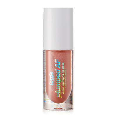 Plumped AF Baddie Pink Sheer Plumping Lip Gloss - LGP003